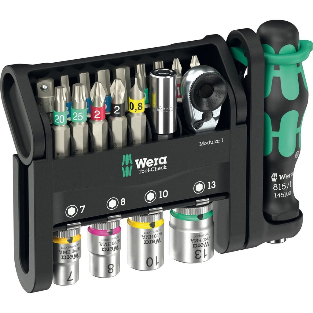 Wera Tool-Check Modular 1, 21-Pieces