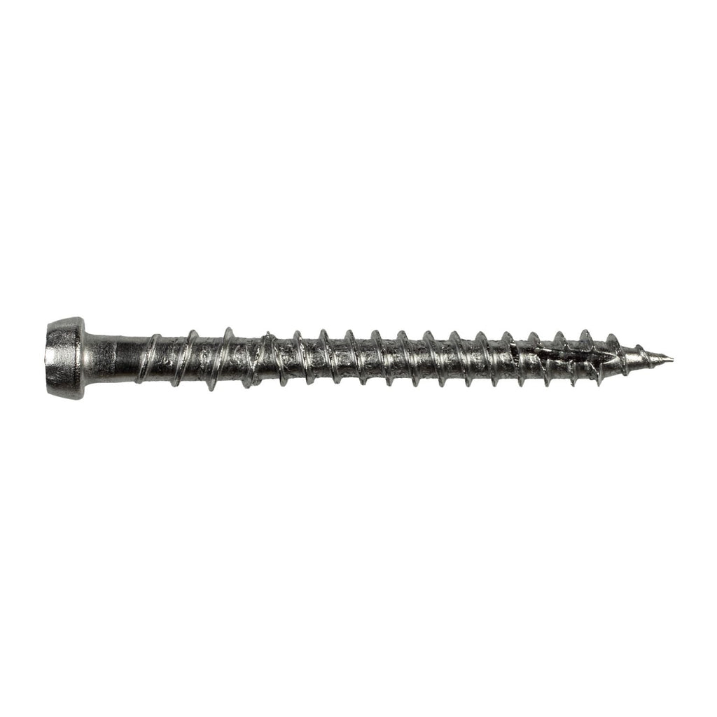 Simpson Strong-Tie DCU2C316 Deck-Drive DCU COMPOSITE Screw, #10 x 2-in. T20, Type 316, 70-Pack