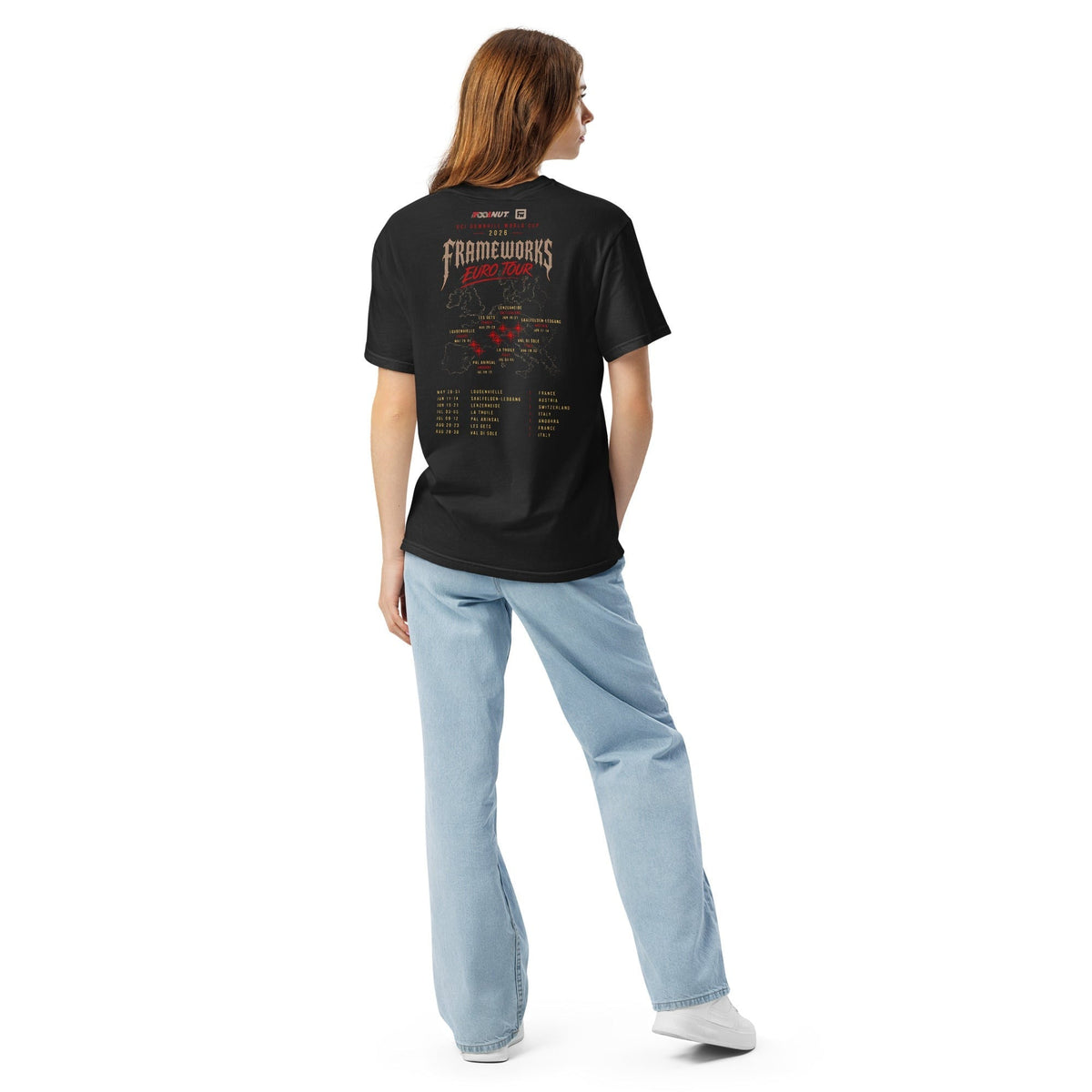 Downhill MTB World Cup - European Tour - Tool Nut Frameworks Team T-Shirt