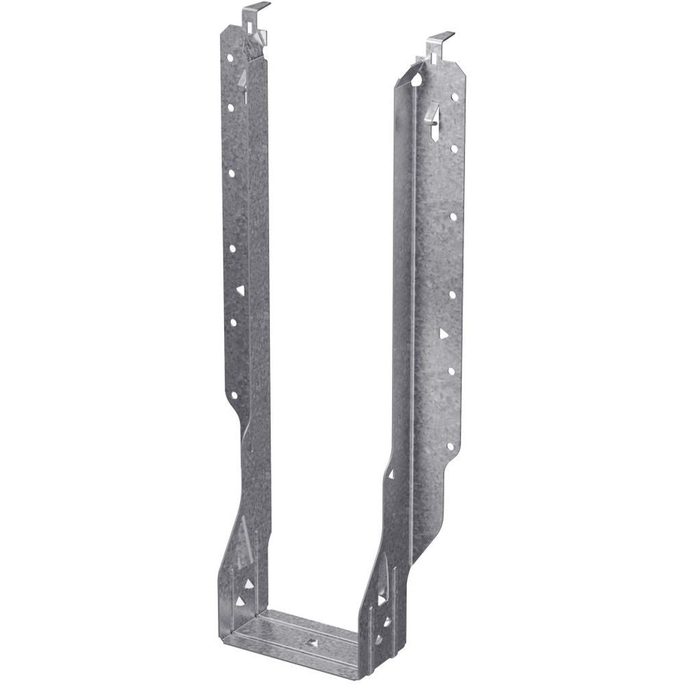 Simpson Strong-Tie IUS3.56/14 IUS Galvanized Face-Mount Joist Hanger for 3-1/2-in. x 14-in. Engineered Wood