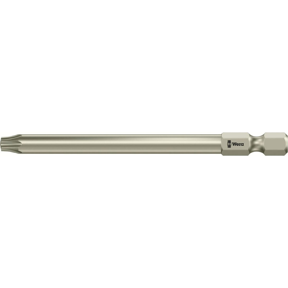 Wera 3867/4 Torx Bo Bit With Bore Hole, Stainless, Torx 25x89-mm.