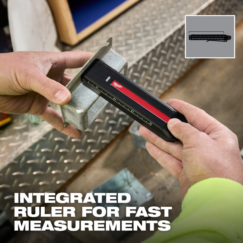 Milwaukee 2016R Milwaukee Rechargeable 1300-Lumen Flat Flashlight w/ Green Laser