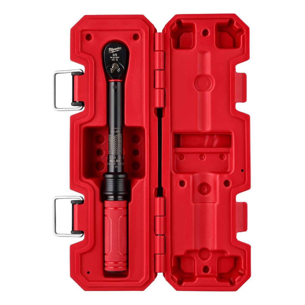 Milwaukee 48-22-9201 3/8-in. Drive Click Torque Wrench, 50-250 in·lb
