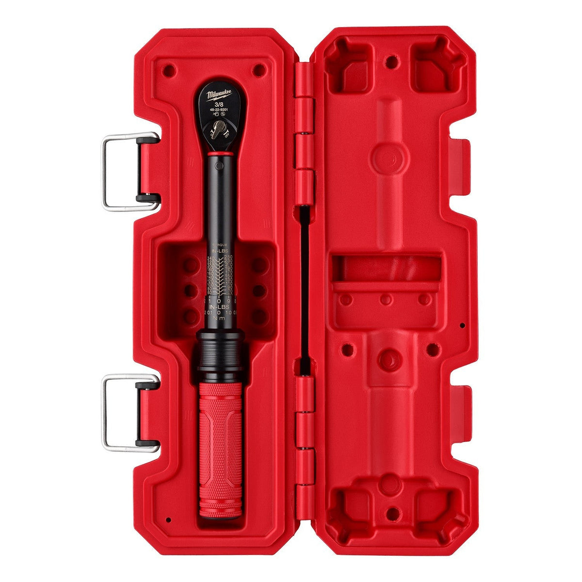 Milwaukee 48-22-9201 3/8-in. Drive Click Torque Wrench, 50-250 in·lb