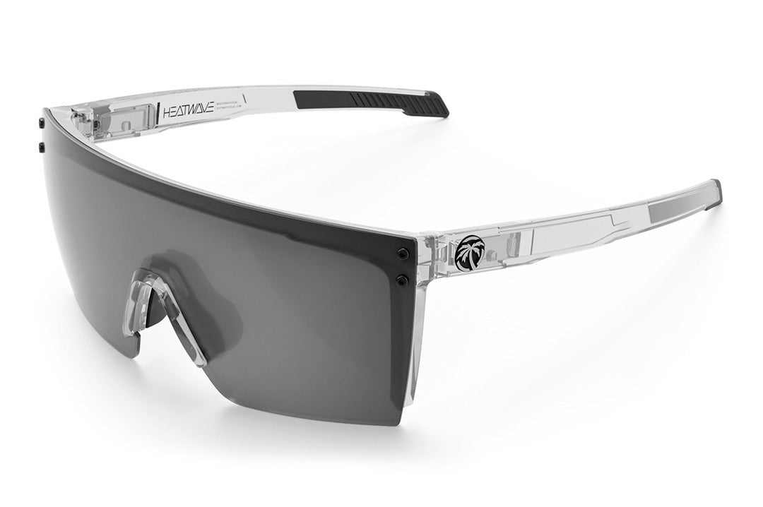 Heat Wave Performance XL Lazer Face VAPOR CLEAR Frame Photochromic Lens Z87+ Sunglasses