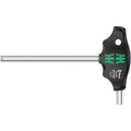 Wera 454 Hf T-Handle Hexagon Screwdriver Hex-Plus With Holding Function, Imperial, 5/16-in.x150-mm.