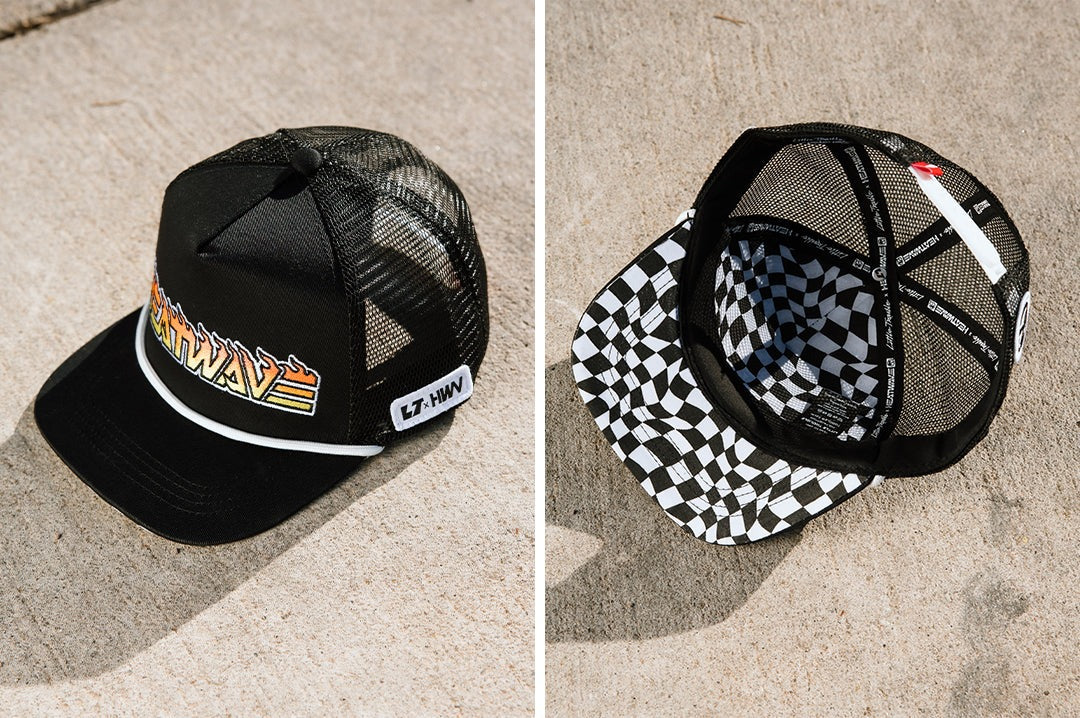 Heat Wave Little Trouble X Youth Trucker Hat