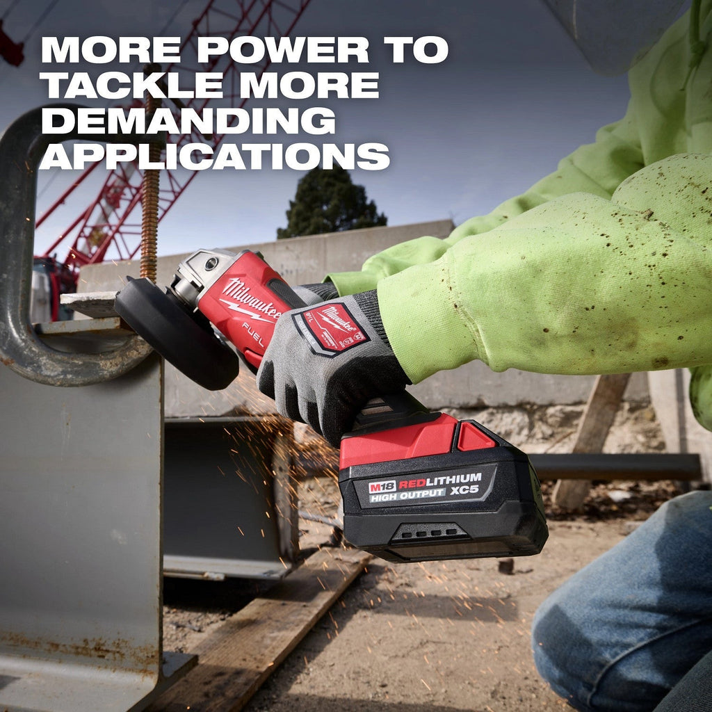 Milwaukee M18 REDLITHIUM HIGH OUTPUT XC5 5.0Ah Tabless Battery (48-11-1855)
