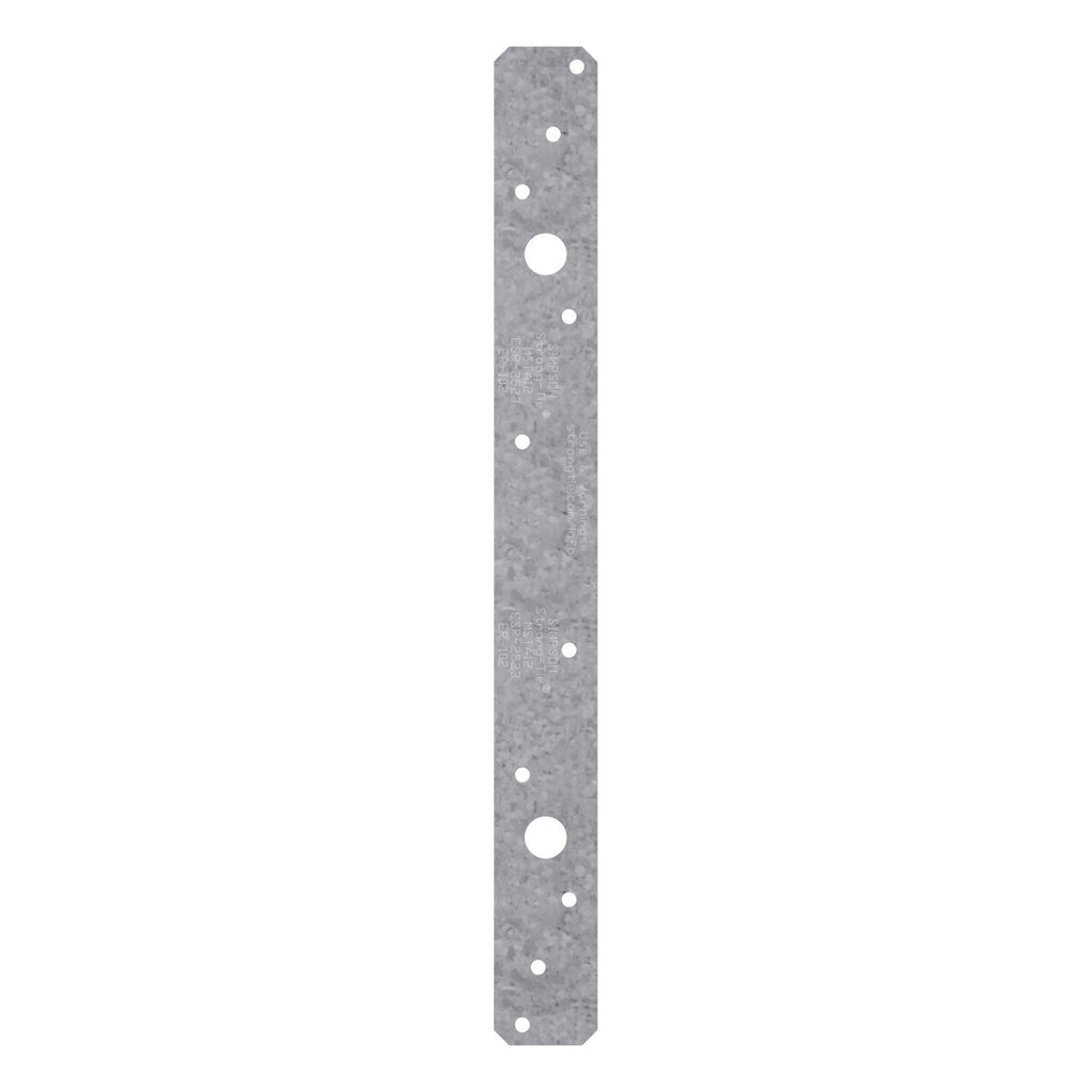 Simpson Strong-Tie MSTA12SS MSTA 12-in. 18-Gauge Stainless-Steel Medium Strap Tie
