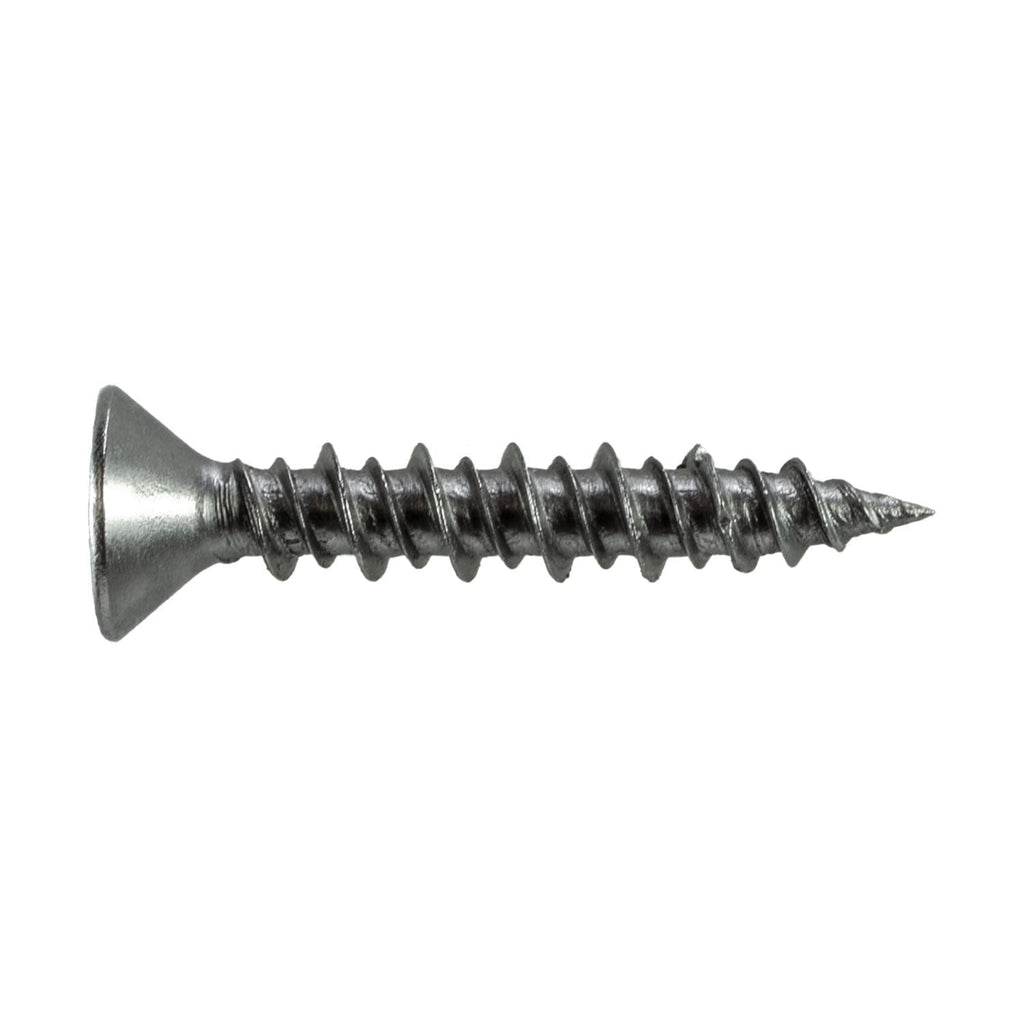 Simpson Strong-Tie T08J100FXC Marine Screw, Flat Head, #8 x 1-in. #2 Phillips Drive, Type 316, 100-Pack