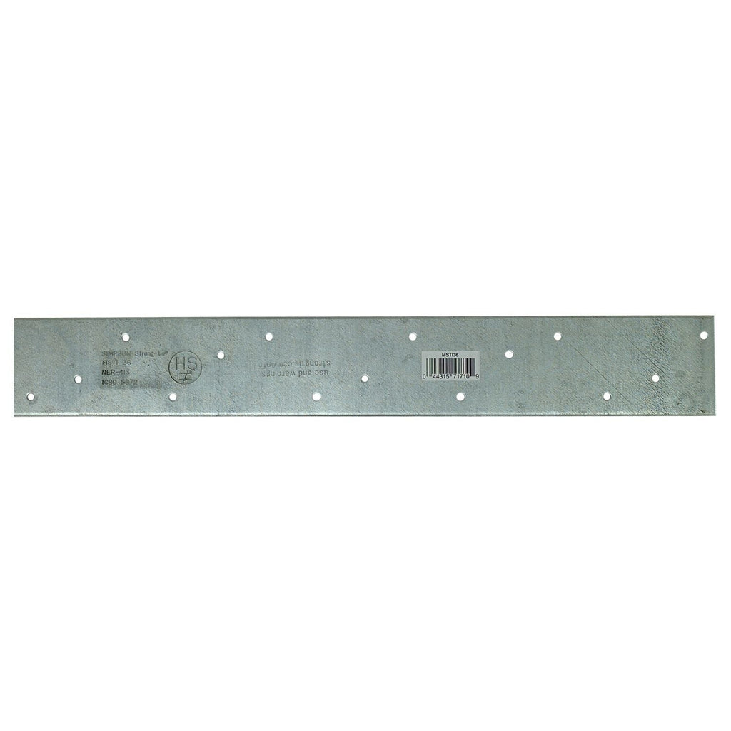 Simpson Strong-Tie MSTI36 MSTI 36-in. 12-Gauge Galvanized Medium Strap Tie