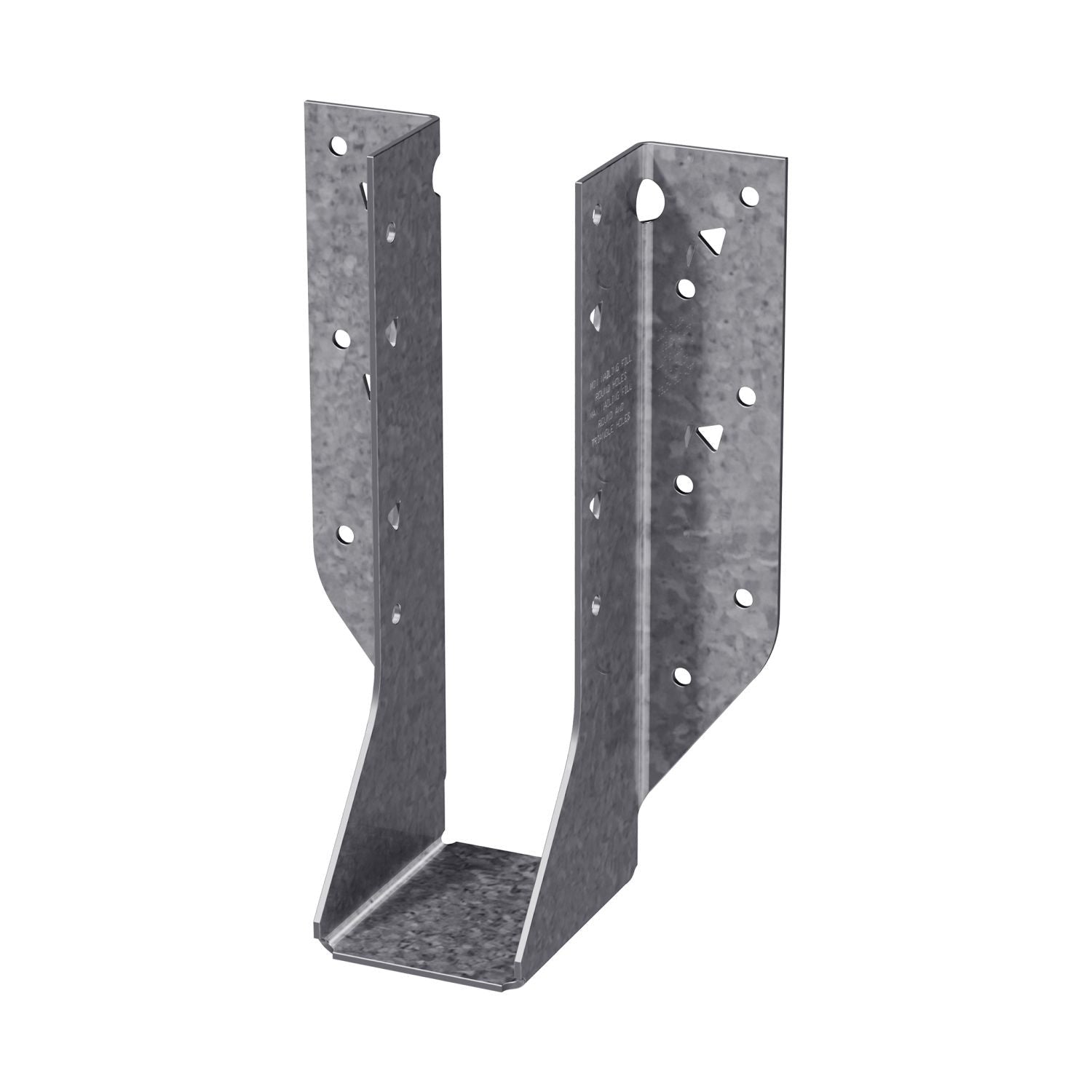 Simpson Strong-Tie HU7 HU Galvanized Face-Mount Joist Hanger for 1-3/4-in. x 7-1/4-in. Engineered Wood