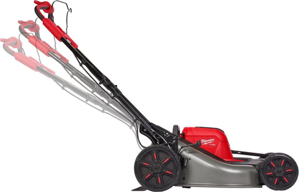 Milwaukee 2823-22HD M18 FUEL 21" Self-Propelled Dual Battery Mower with Cover + 2 M18 REDLITHIUM HIGH OUTPUT HD12.0 Battery Packs