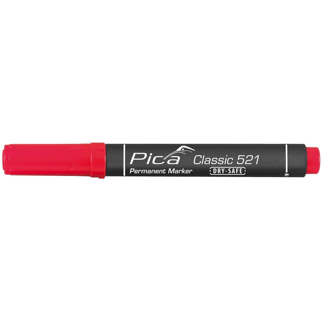 Pica 521/40 Red Permanent Marker, 1-Pack