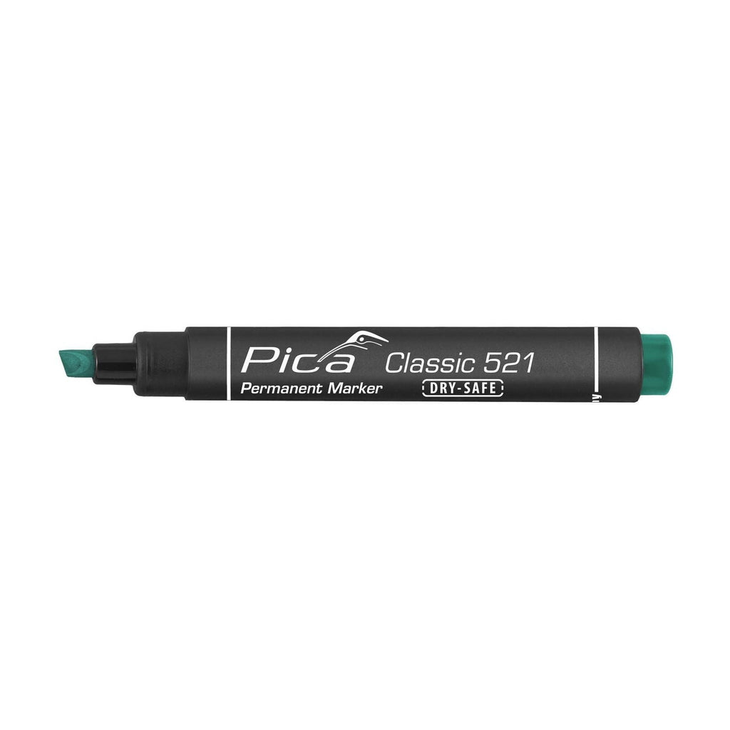 Pica 521/36 Green Permanent Marker, 1-Pack