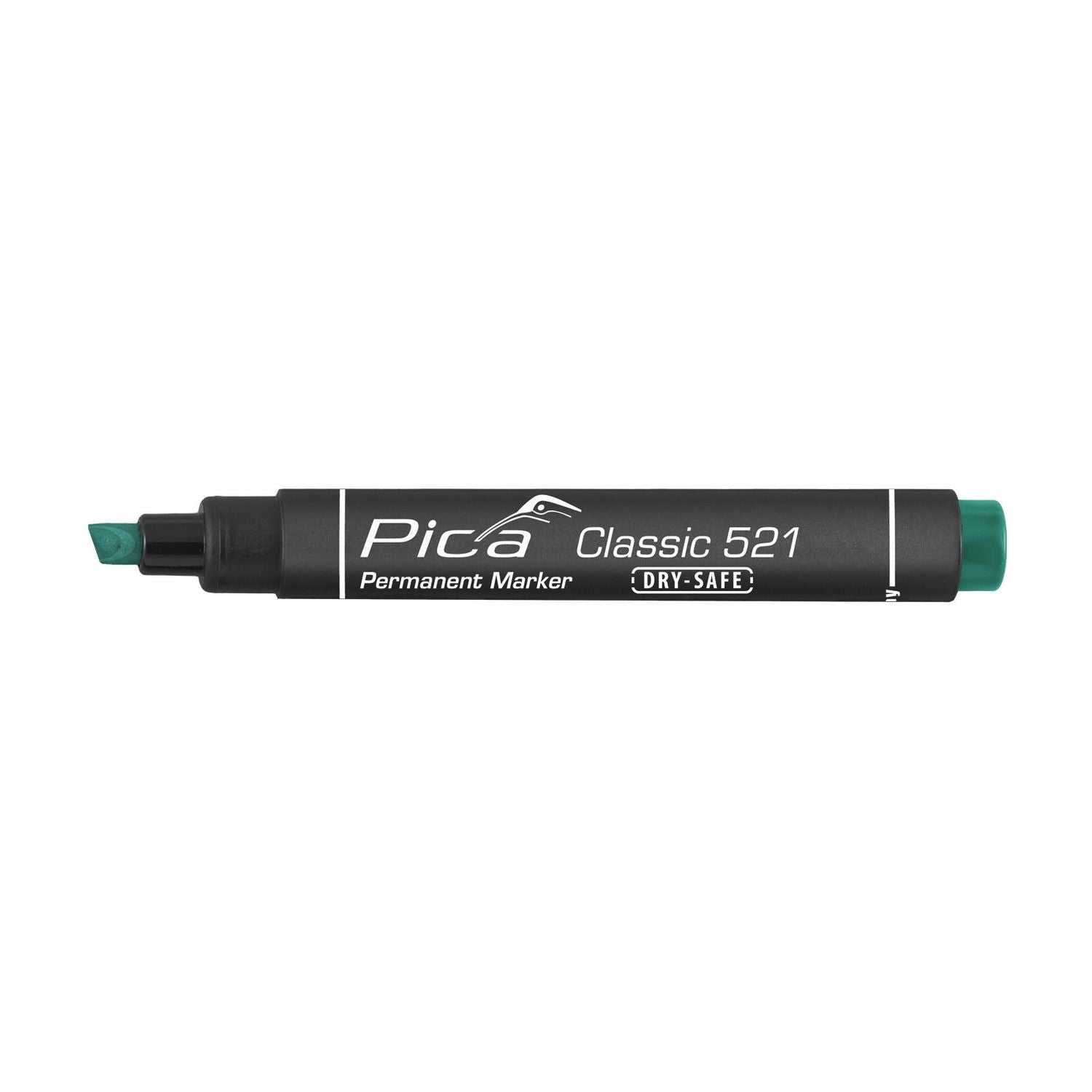 Pica 521/36 Green Permanent Marker, 1-Pack