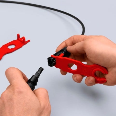 Knipex 2 Pc Assembly Tool Set for MC4 PV Connectors (97 49 66 2 SBA)