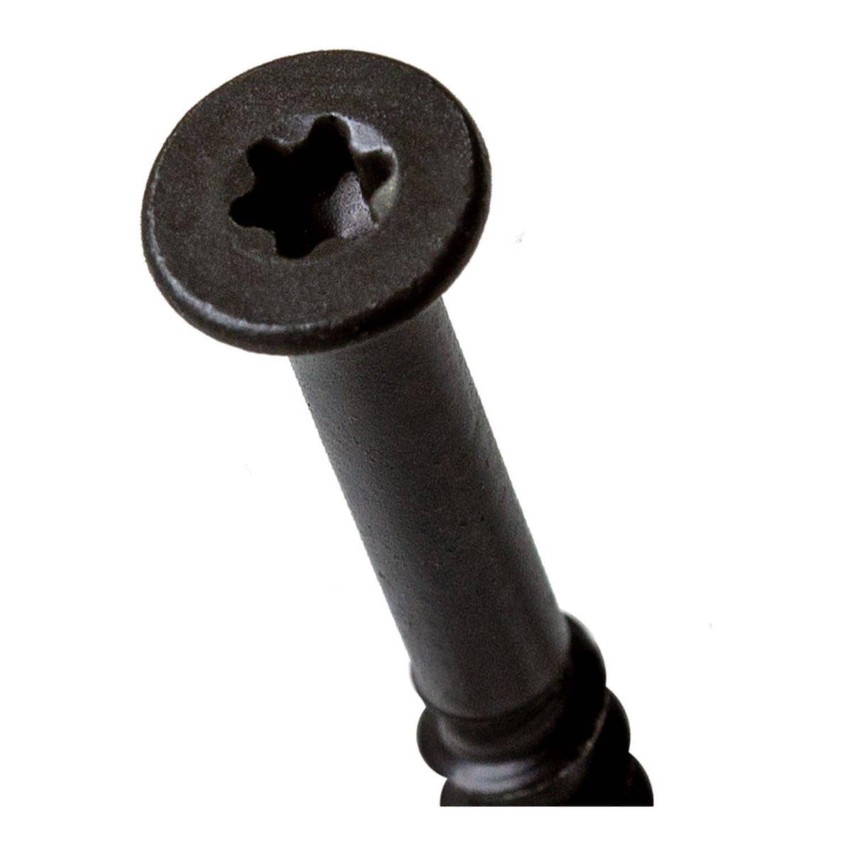 Simpson Strong-Tie TNTB25234TTR Titen Turbo, 1/4-in. x 2-3/4-in. 6-Lobe Trim-Head Concrete and Masonry Screw, Bronze, 100-Pack