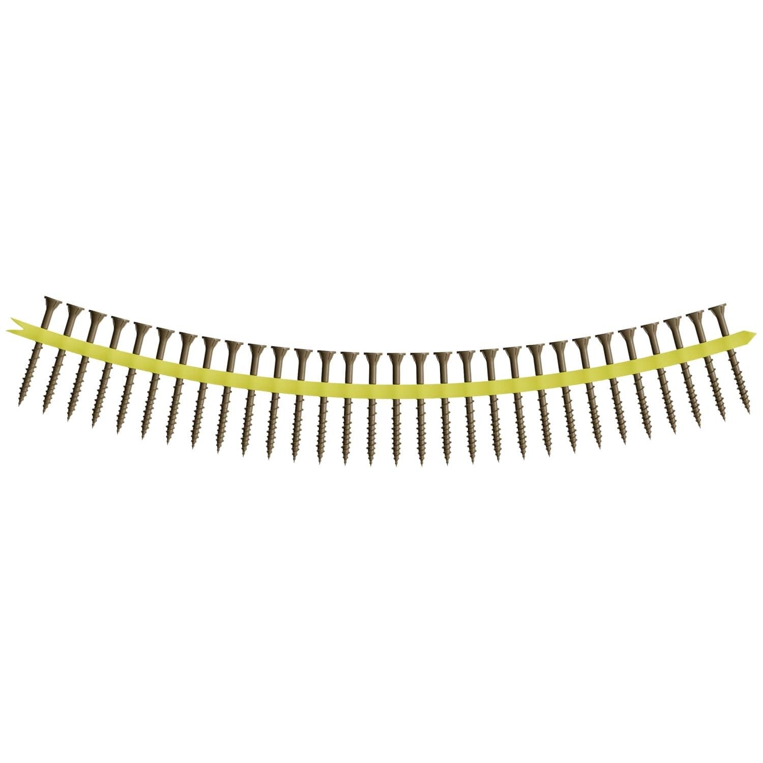 Simpson Strong-Tie WSVF2S Strong-Drive WSVF SUBFLOOR Screw (Collated), #9 x 2-in. T25, Gray, 2000-Pack