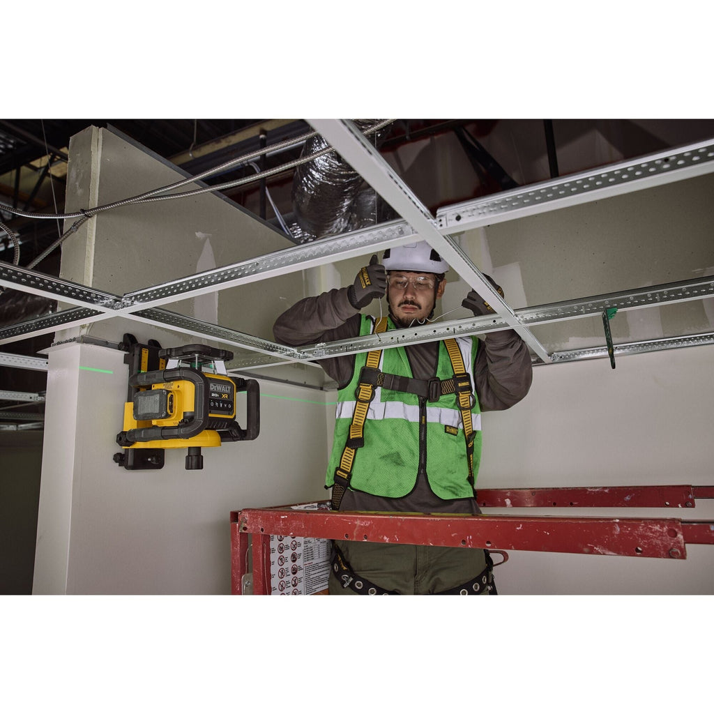 DEWALT 20V MAX XR Green Rotary Laser Powerstack 1.7Ah Kit (DCLE35121GE1)