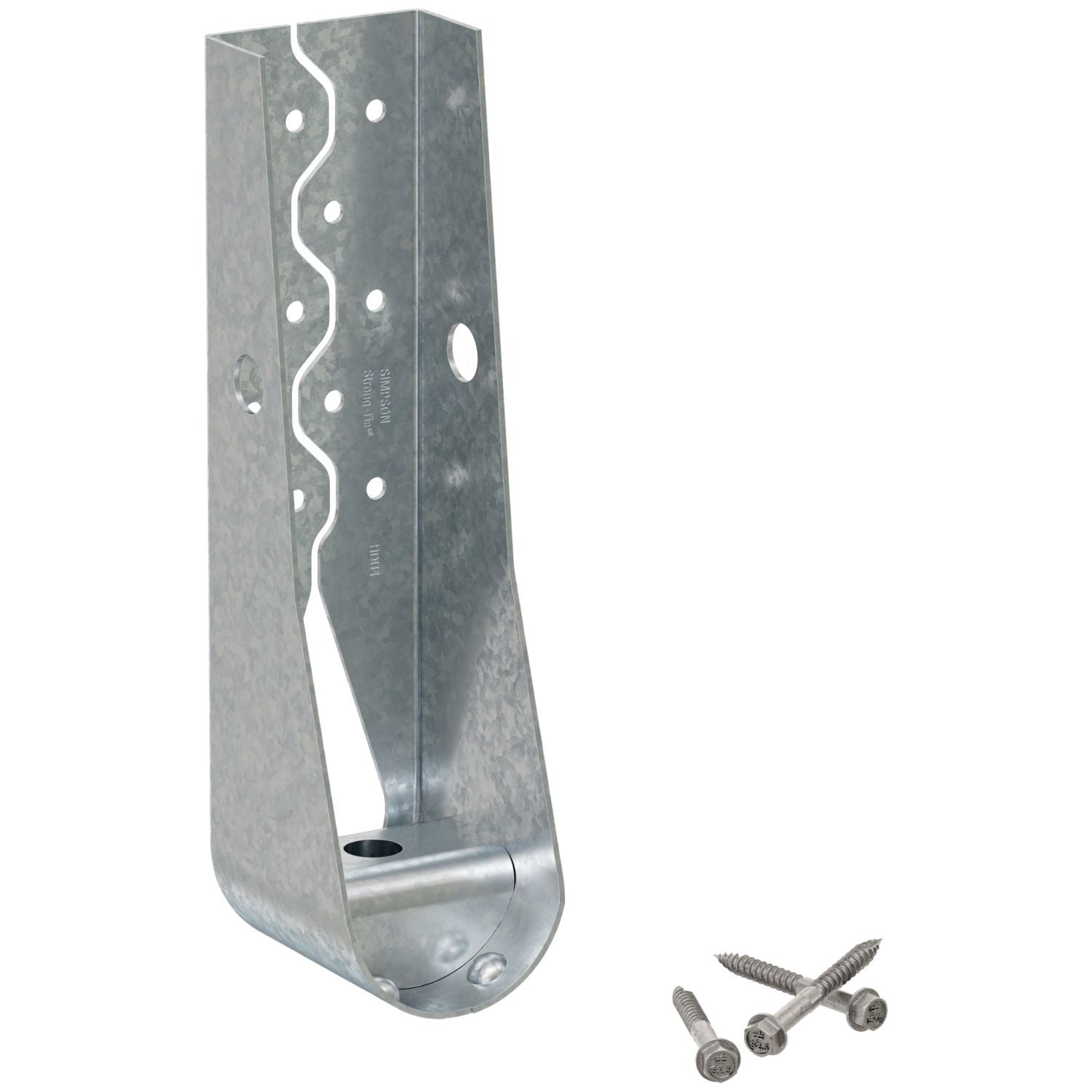 Simpson Strong-Tie HDU4-SDS2.5 HDU 10-15/16-in. Galvanized Predeflected Holdown with Strong-Drive SDS Screws