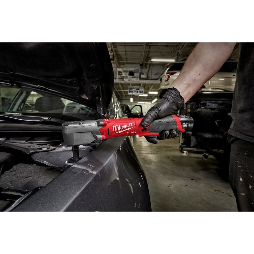 Milwaukee 2564-22 M12 FUEL 3/8-Inch Right Angle Impact Wrench 2.0Ah Kit