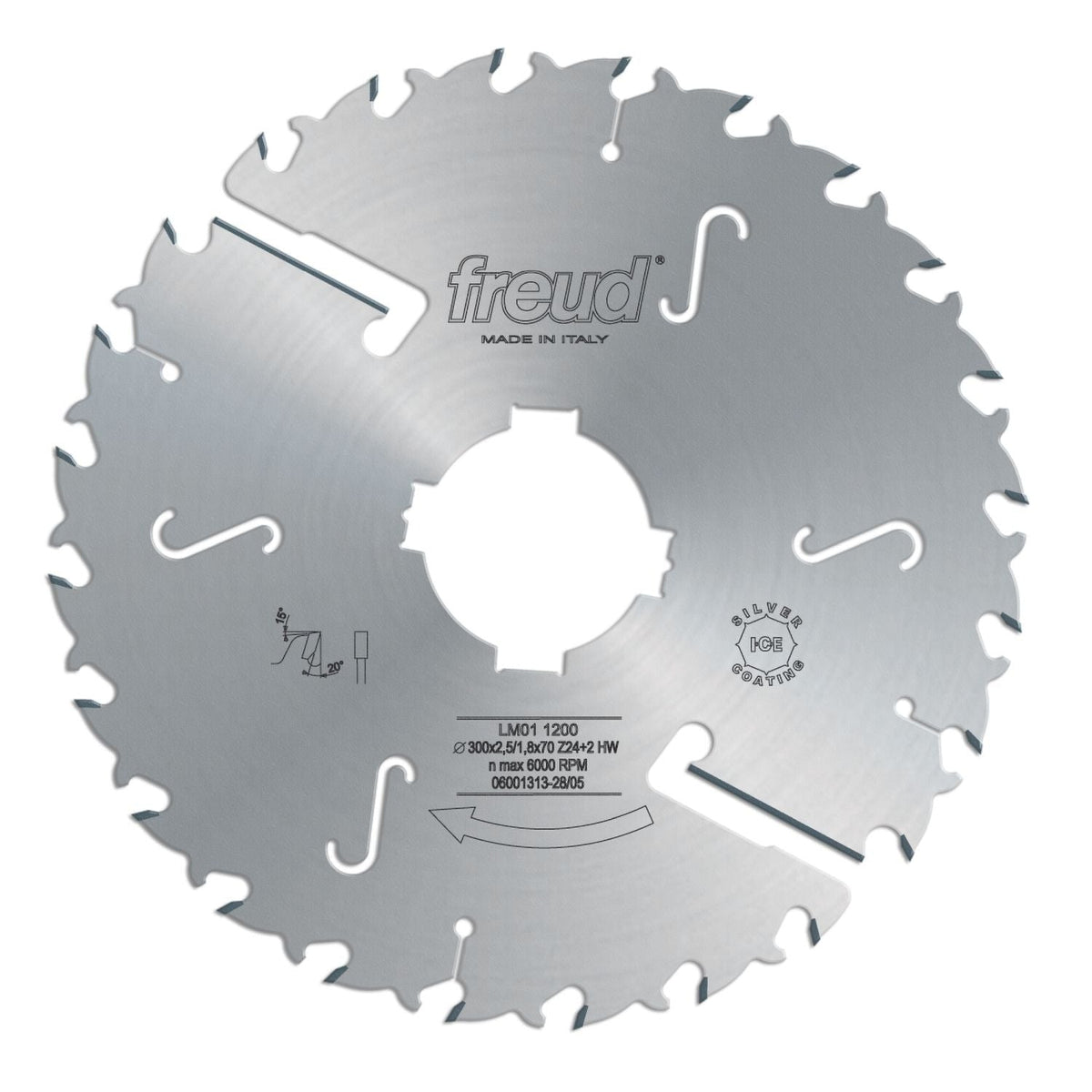 Freud LM0102 200mm Thin Kerf Gang Ripping Saw Blade