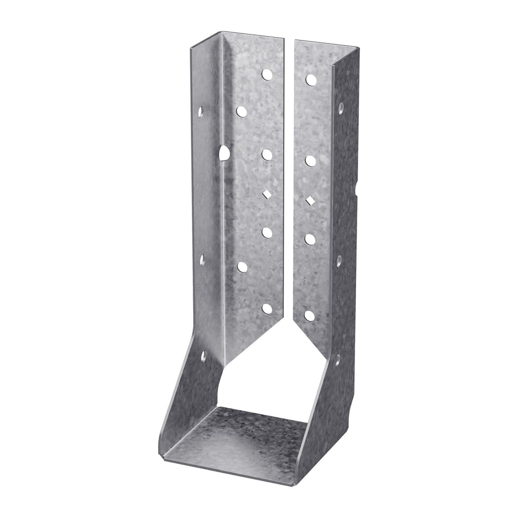 Simpson Strong-Tie HUCQ210-2-SDS HUCQ Heavy Face-Mount Concealed-Flange Joist Hanger for Double 2x10 w/ Screws