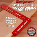 Woodpeckers Rack-It Wall Mount for 12-in. Precision Woodworking Squares, Fits 1281/1282SS (1281-RI-24)