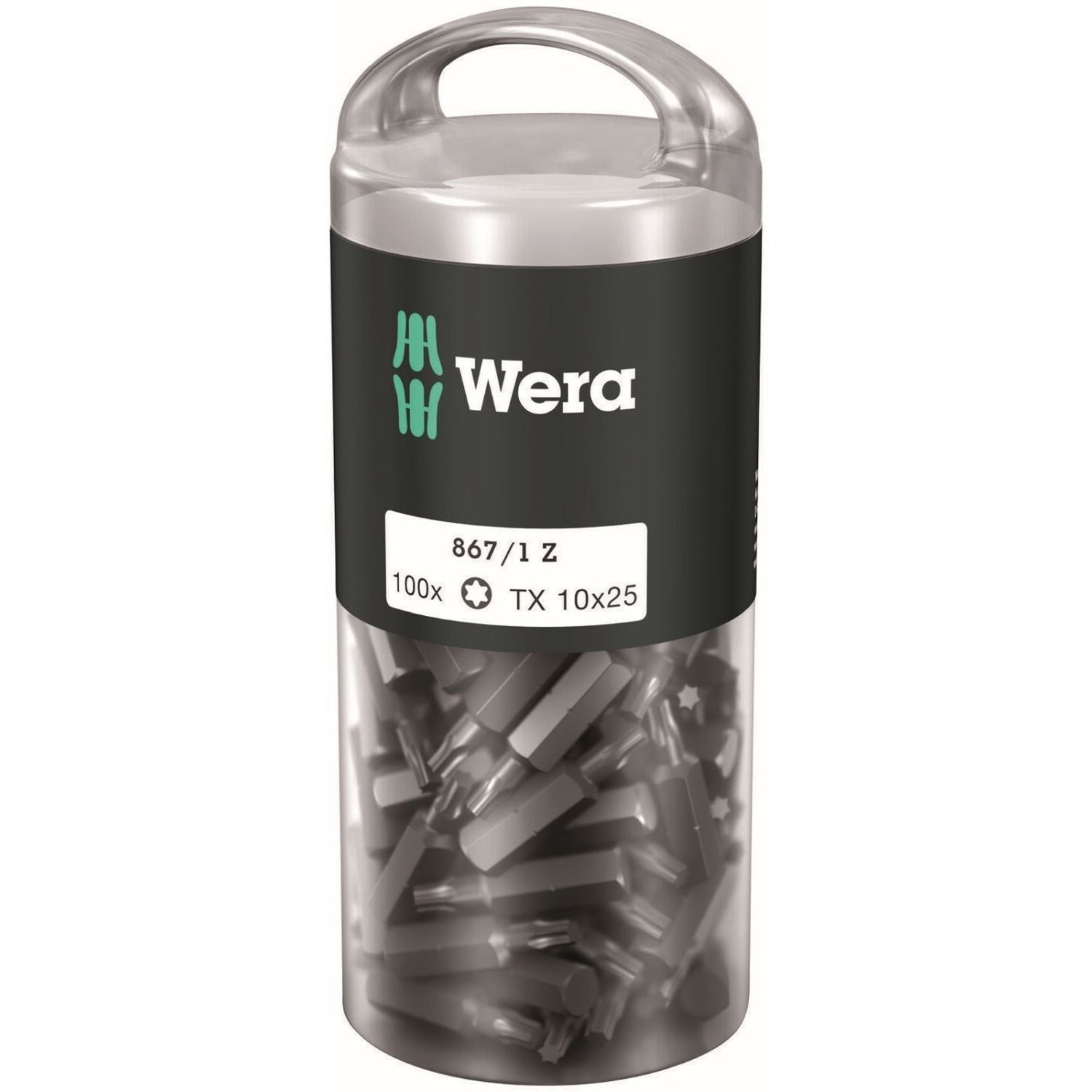 Wera 867/1 Torx Diy 100, Torx 10x25-mm., 100-Pieces