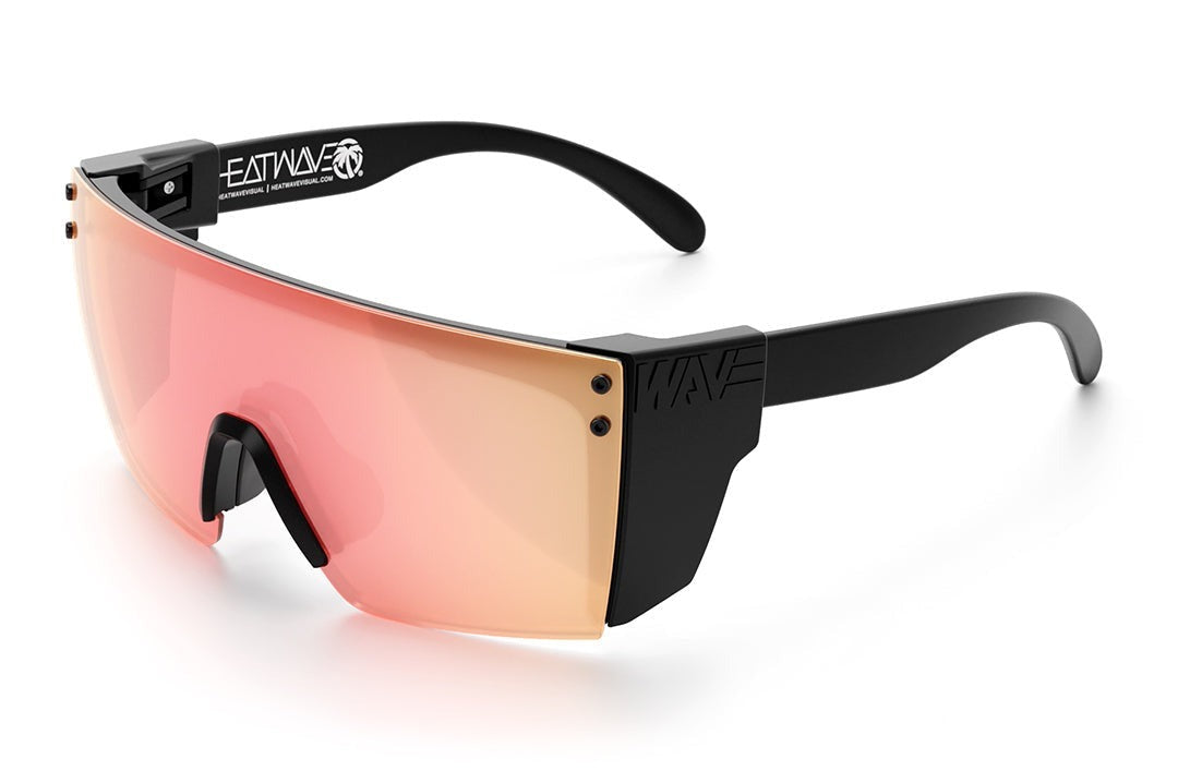 Heat Wave Lazer Face Rose Gold Z.87 Sunglasses