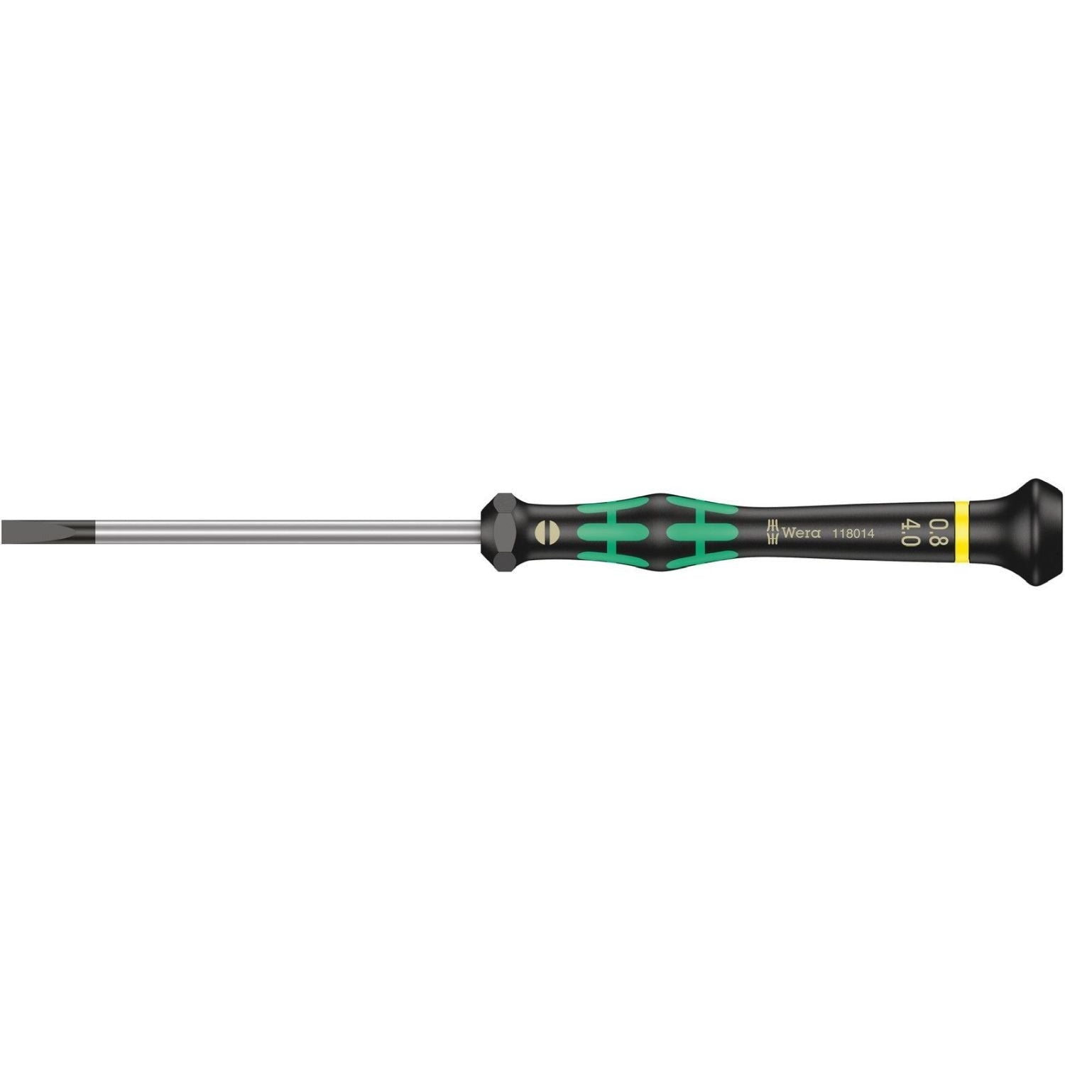 Wera 2035 Screwdriver For Slotted Screws For Electronic Applications, 0.80x4x80-mm.