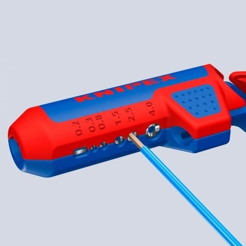 Knipex 5-1/4-in. ErgoStrip PV Wire Stripper (16 95 03 SB)