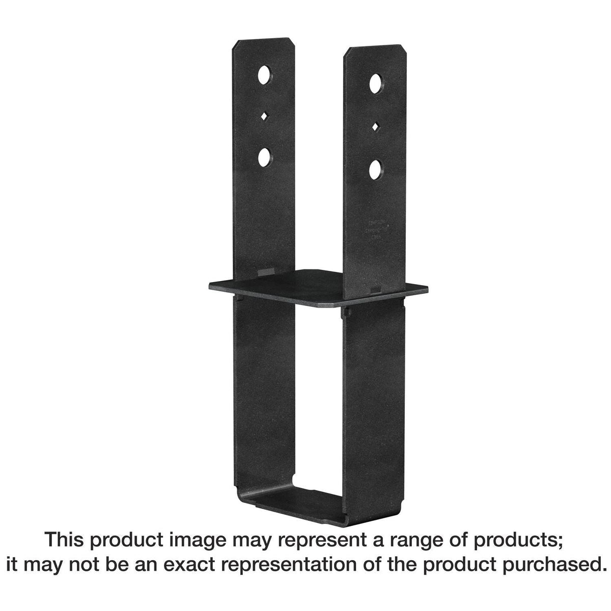 Simpson Strong-Tie CB66PC CB Black Powder-Coated Column Base for 6x6