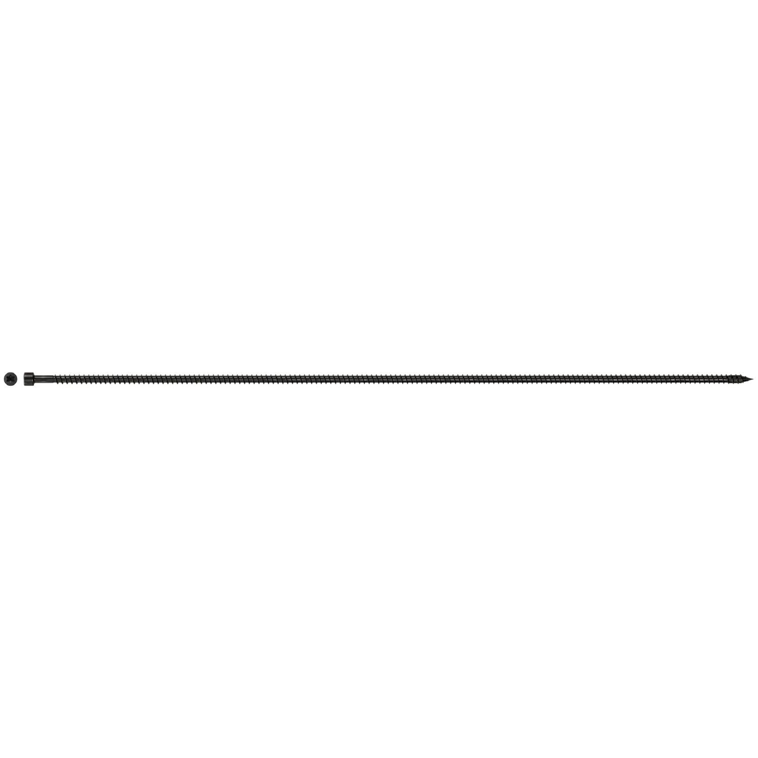 Simpson Strong-Tie SDCFC8X580-R25 Strong-Drive SDCFC TIMBER-CFC Screw, 0.315-in. x 22-7/8-in. T40, E-Coat, 25-Pack