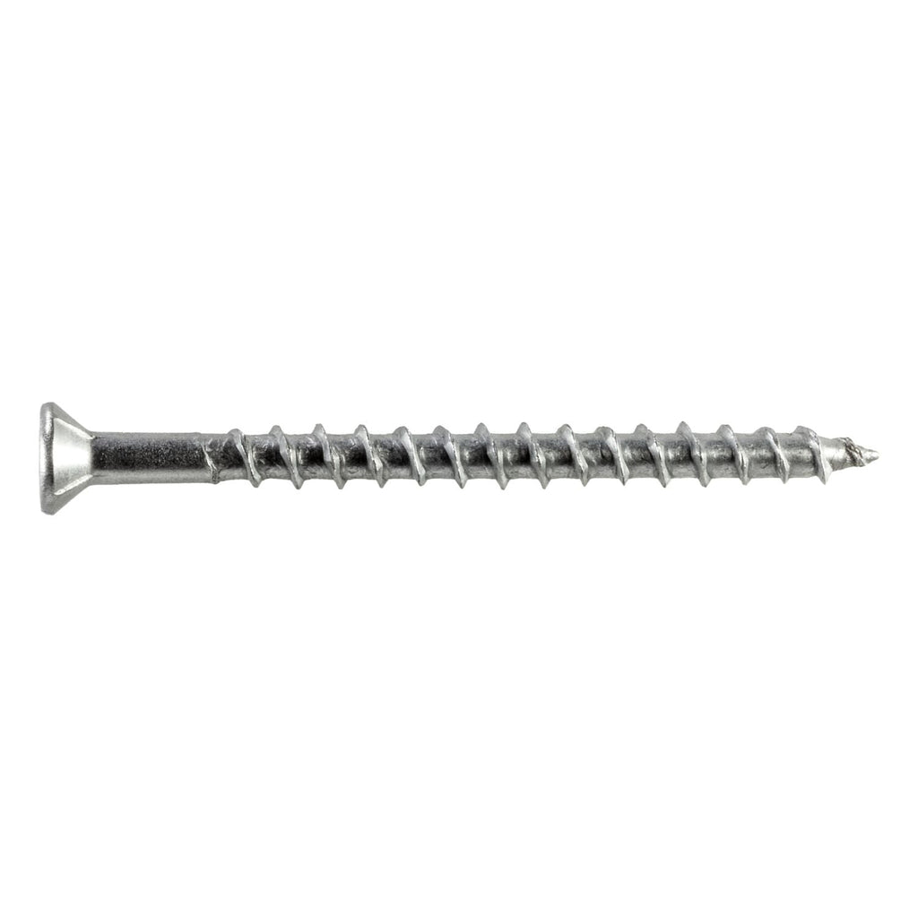 Simpson Strong-Tie T10250WP-RP10 Deck-Drive DWP WOOD SS Screw, #10 x 2-1/2-in. T25, Flat Head, Type 316, 10-Pack