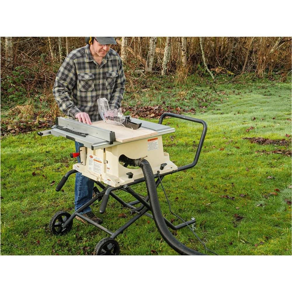 Shop Fox W1875 2HP Benchop Table Saw with Stand