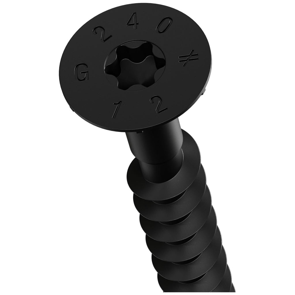 Simpson Strong-Tie SDCF12X240-R25 Strong-Drive SDCF TIMBER-CF Screw, 0.470-in. x 9-1/2-in. T50, E-Coat, 25-Pack