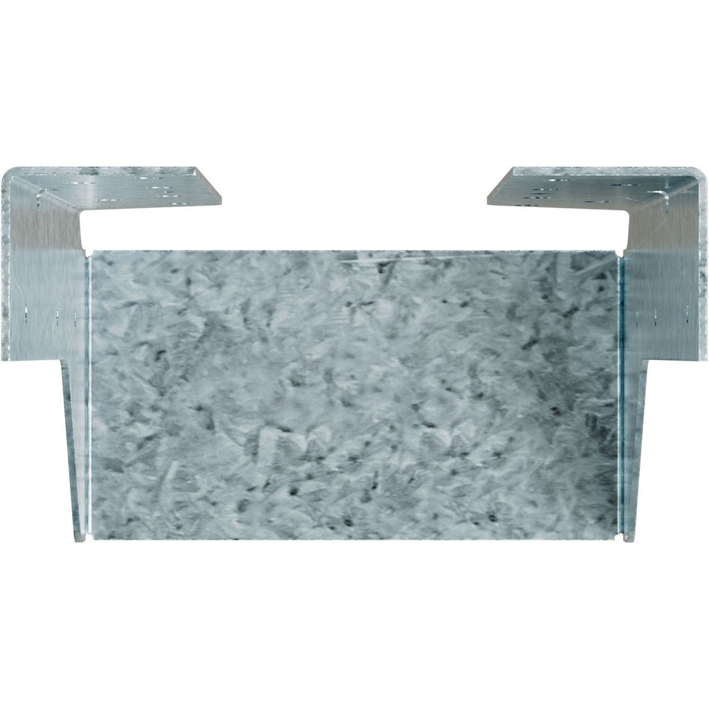 Simpson Strong-Tie HUCQ610Z-SDSG HUCQ ZMAX Heavy Face-Mount Concealed-Flange Joist Hanger for 6x10 w/ Screws