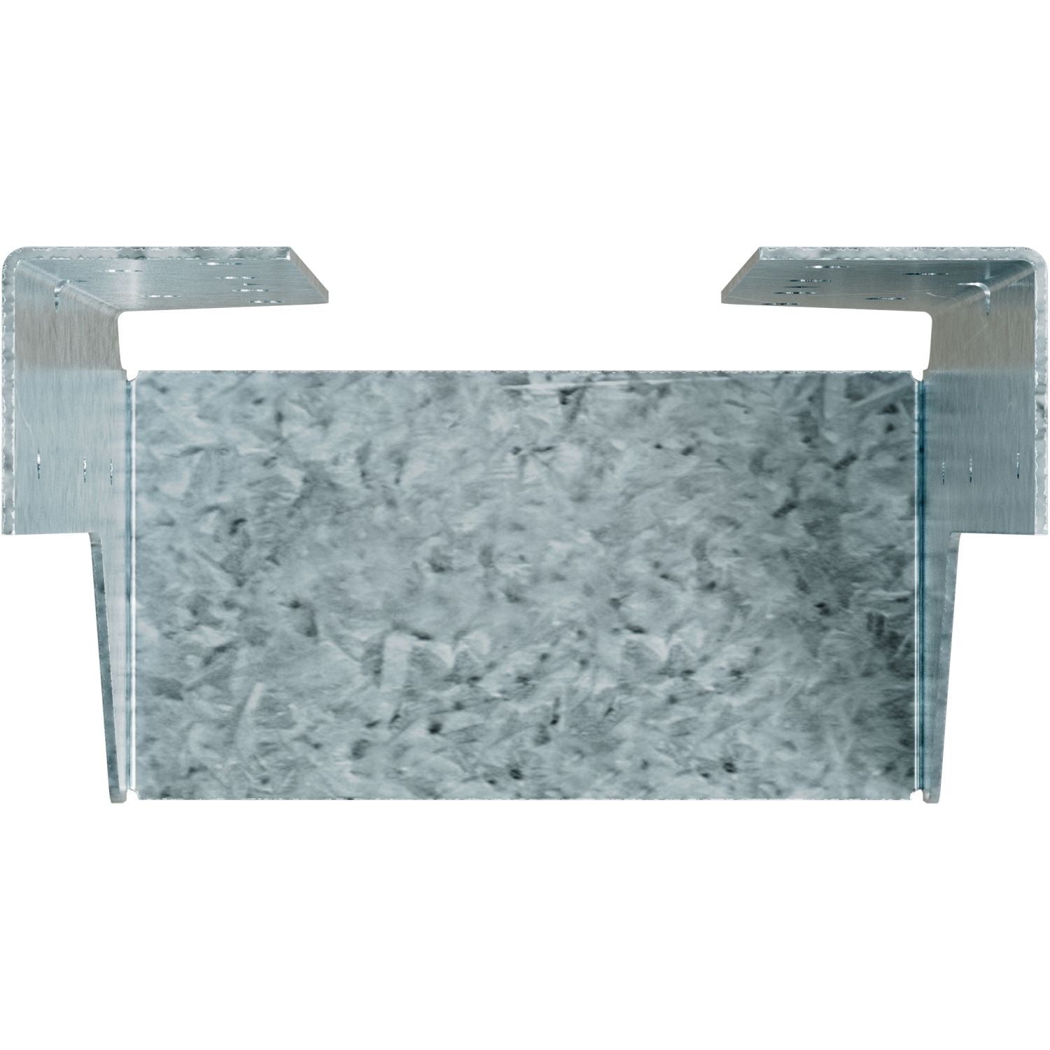 Simpson Strong-Tie HUCQ610Z-SDSG HUCQ ZMAX Heavy Face-Mount Concealed-Flange Joist Hanger for 6x10 w/ Screws