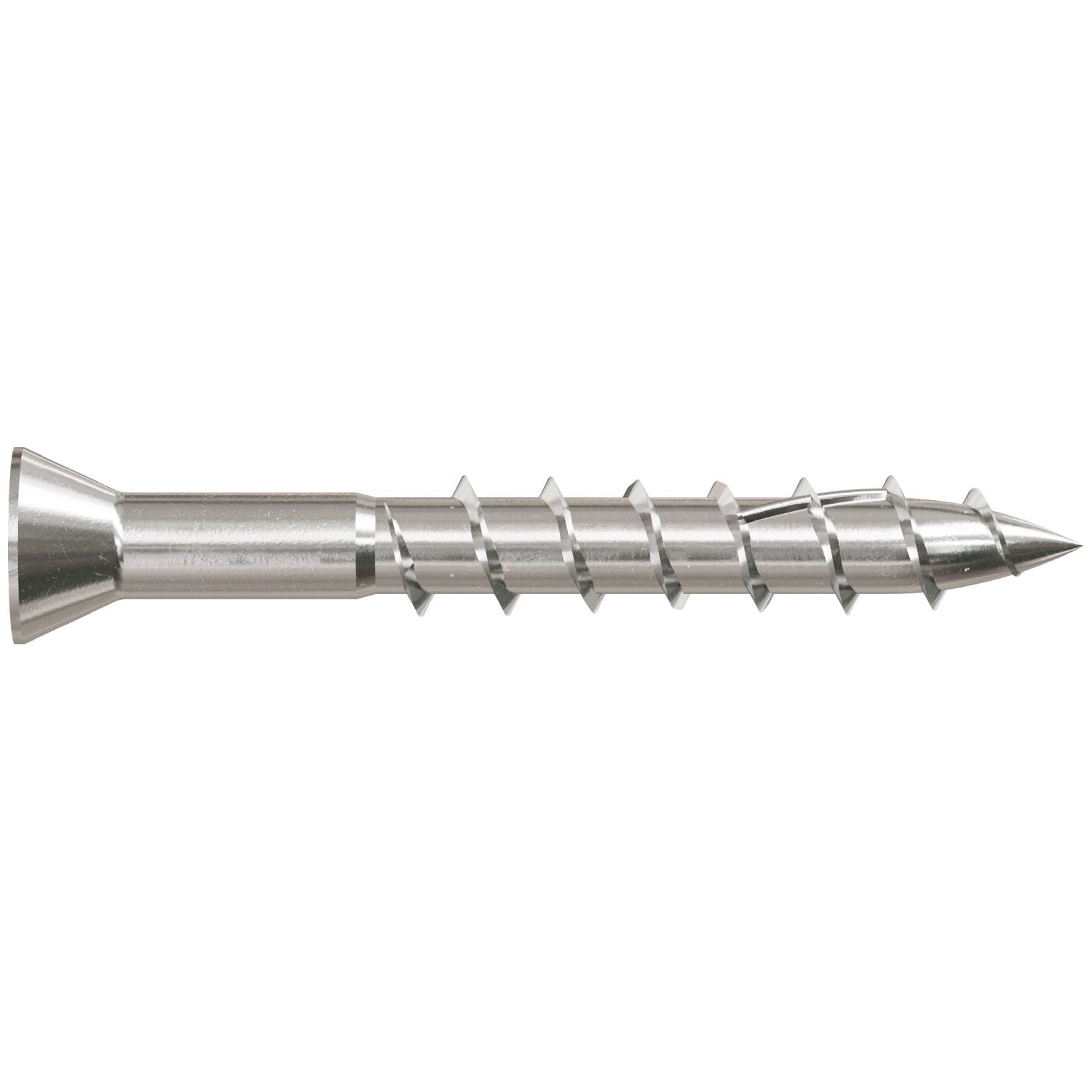 Simpson Strong-Tie T07125WP1 Deck-Drive DWP WOOD SS Screw, #7 x 1-1/4-in. T15, Trim Head, Type 316, 1-lb.