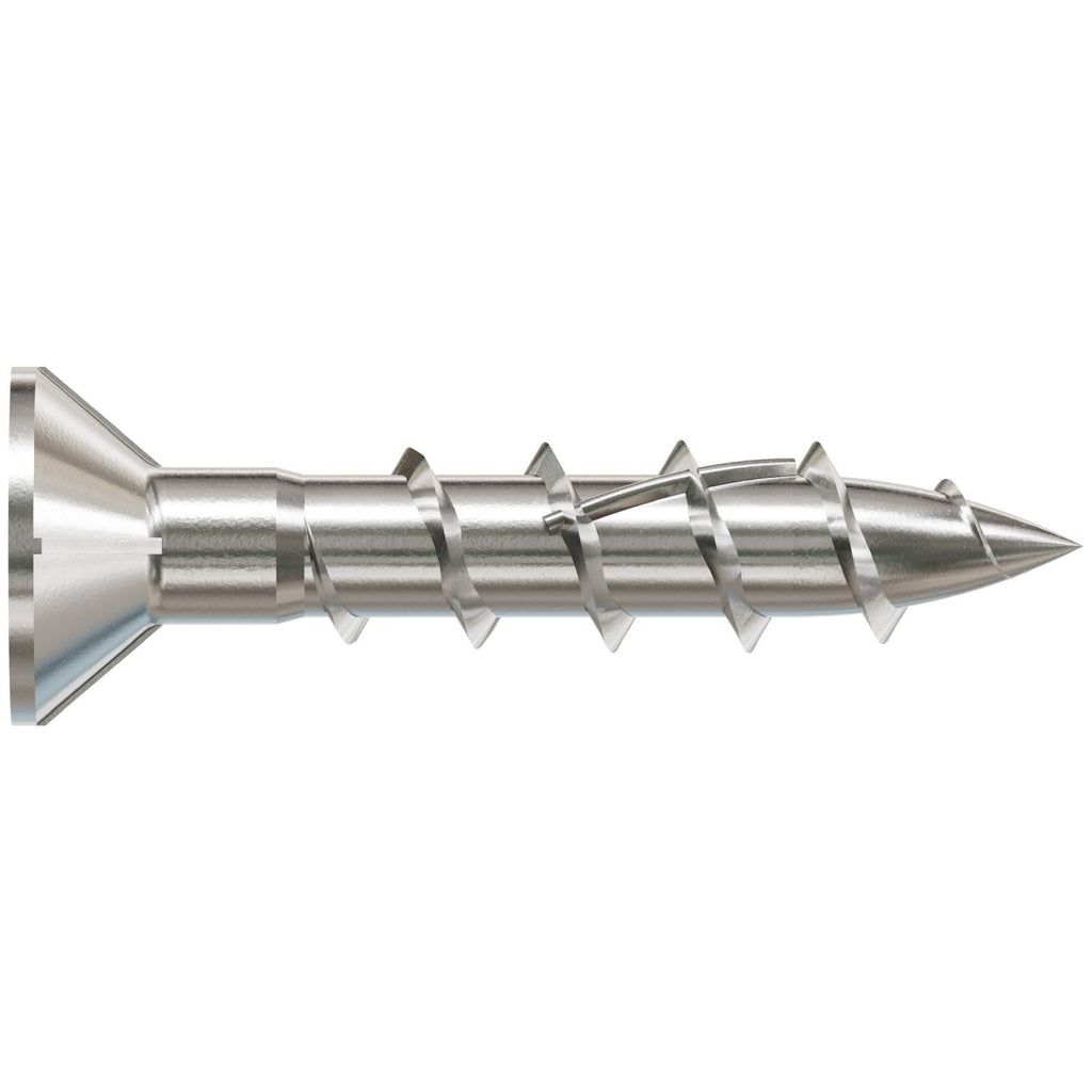 Simpson Strong-Tie S10100WP1 Deck-Drive DWP WOOD SS Screw, #10 x 1-in. T25, Flat Head, Type 305, 1-lb.