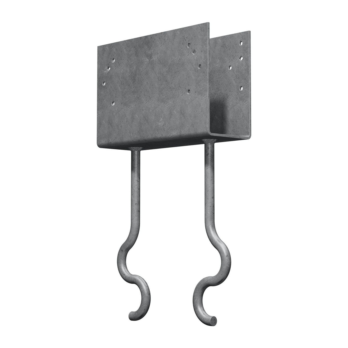Simpson Strong-Tie CCQM3.62-SDSHDG CCQM Hot-Dip Galvanized Column Cap for 3-5/8-in. Beam, with Strong-Drive SDS Screws