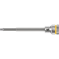 Wera 8740 B Zyklop Bit Socket With 3/8-in. Drive, With Extra Slim Profile Area, 4x107-mm.