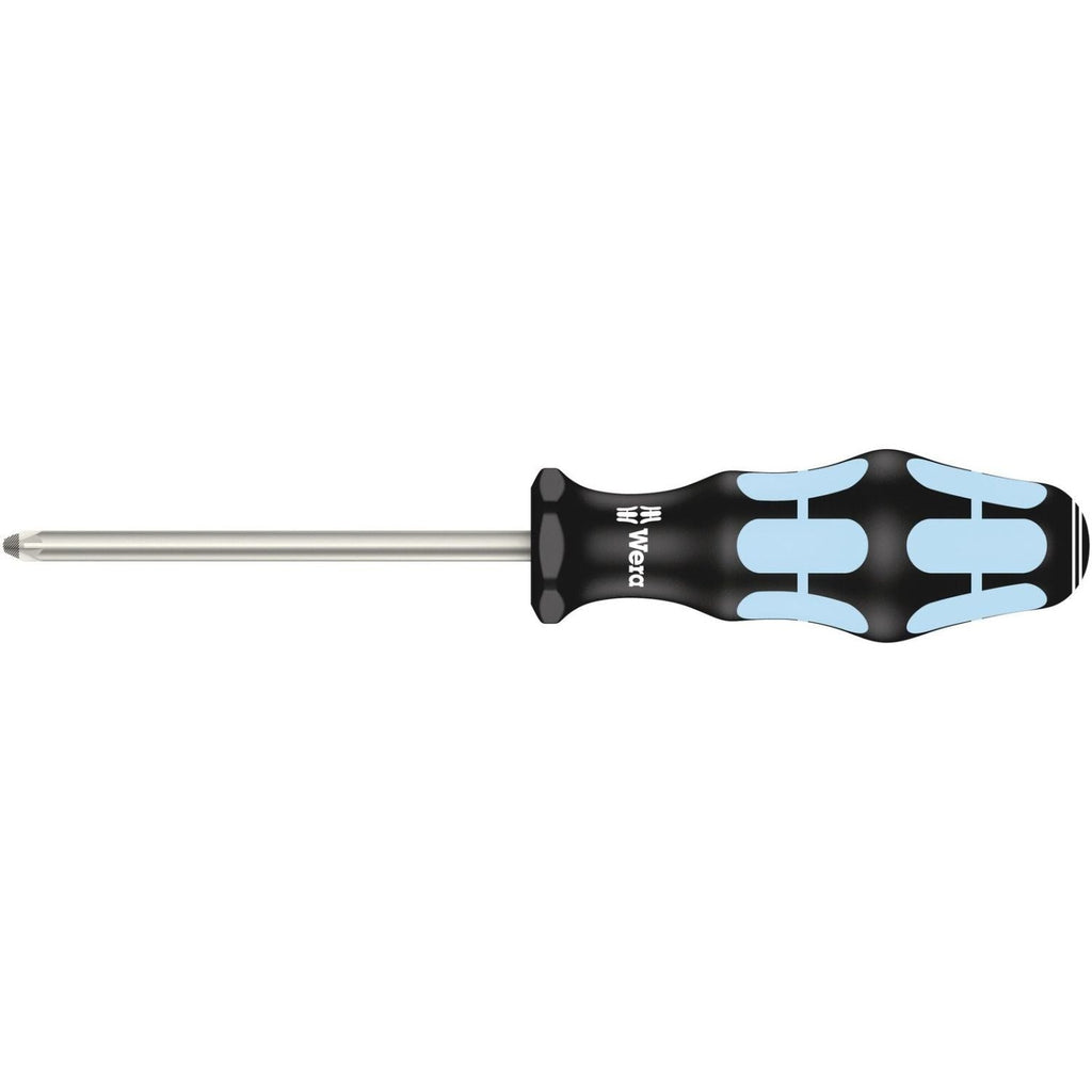 Wera 3355 Pz Screwdriver For Pozidriv Screws, Stainless, Pz 2x100-mm.