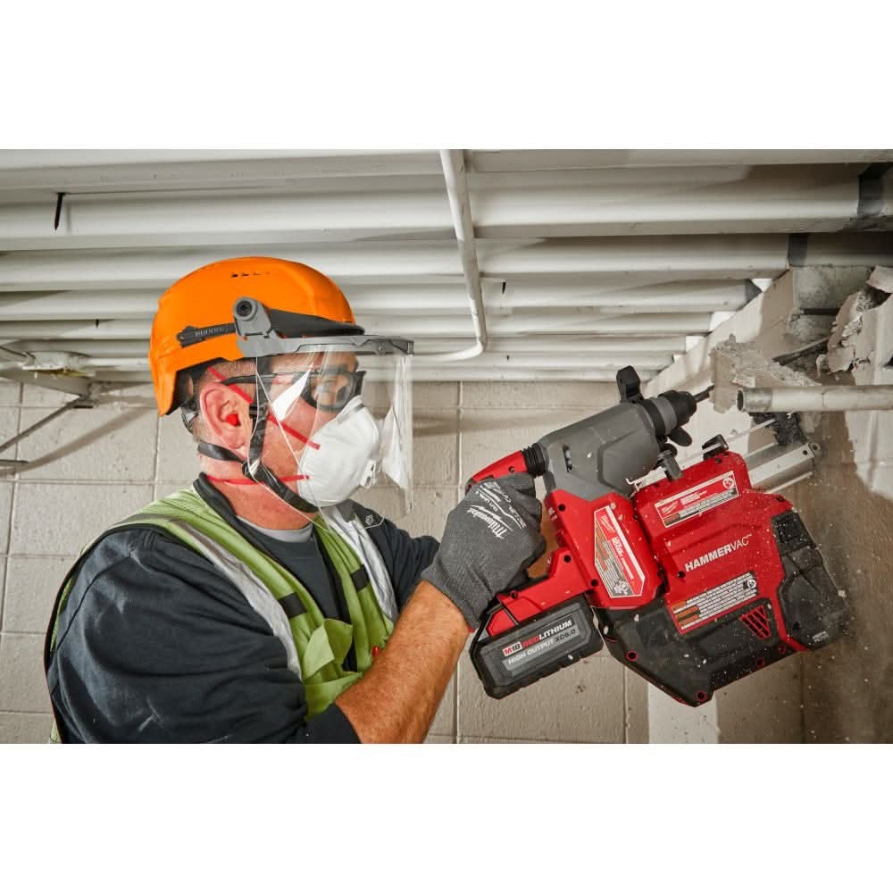 Milwaukee 48-73-1312 Orange Vented Safety Helmet - Type 2, Class C