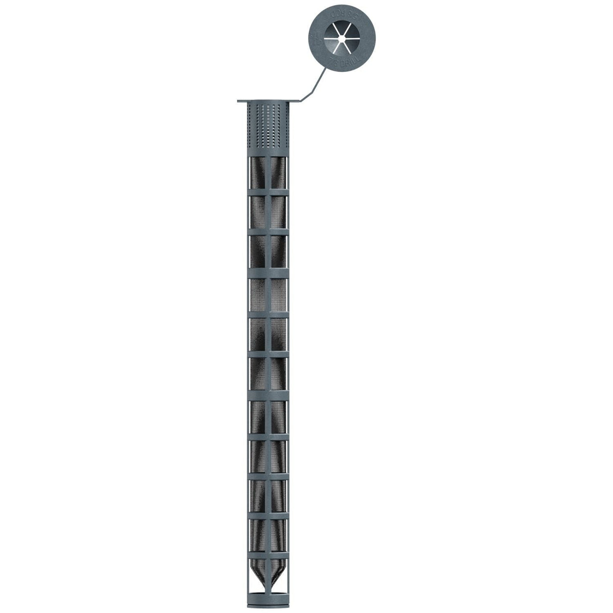 Simpson Strong-Tie 3GWS6210P Opti-Mesh 10-in. Epoxy Adhesive Plastic Screen Tube for 5/8-in. Rod for SET-3G