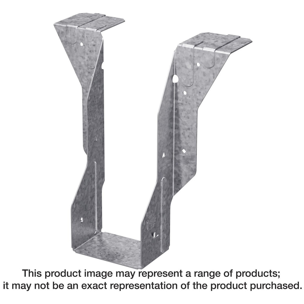 Simpson Strong-Tie MIT49.5 MIT Galvanized Top-Flange Joist Hanger for 3-1/2-in. x 9-1/2-in. Engineered Wood