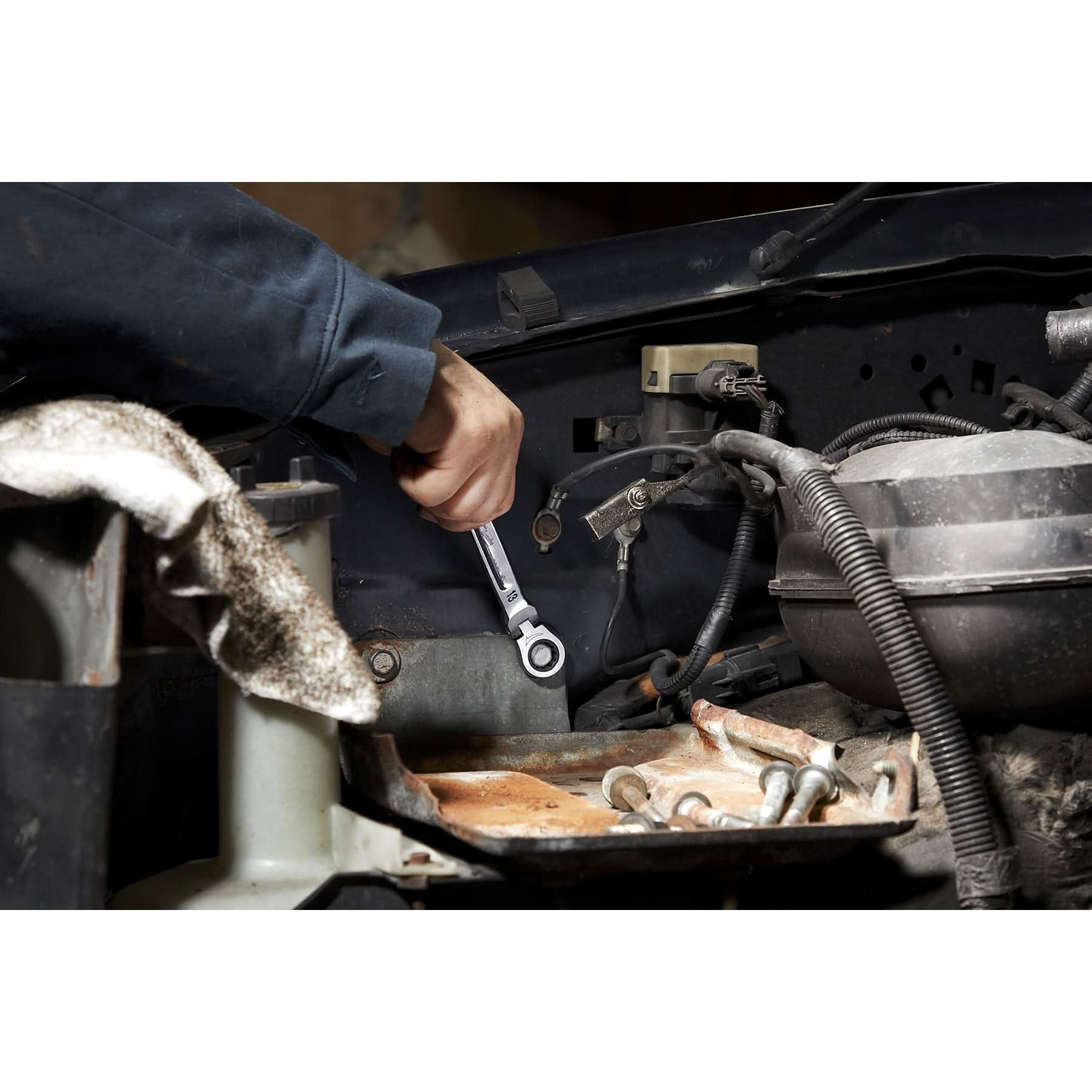 Milwaukee 45-96-9613 13mm Flex Head Ratcheting Combination Wrench