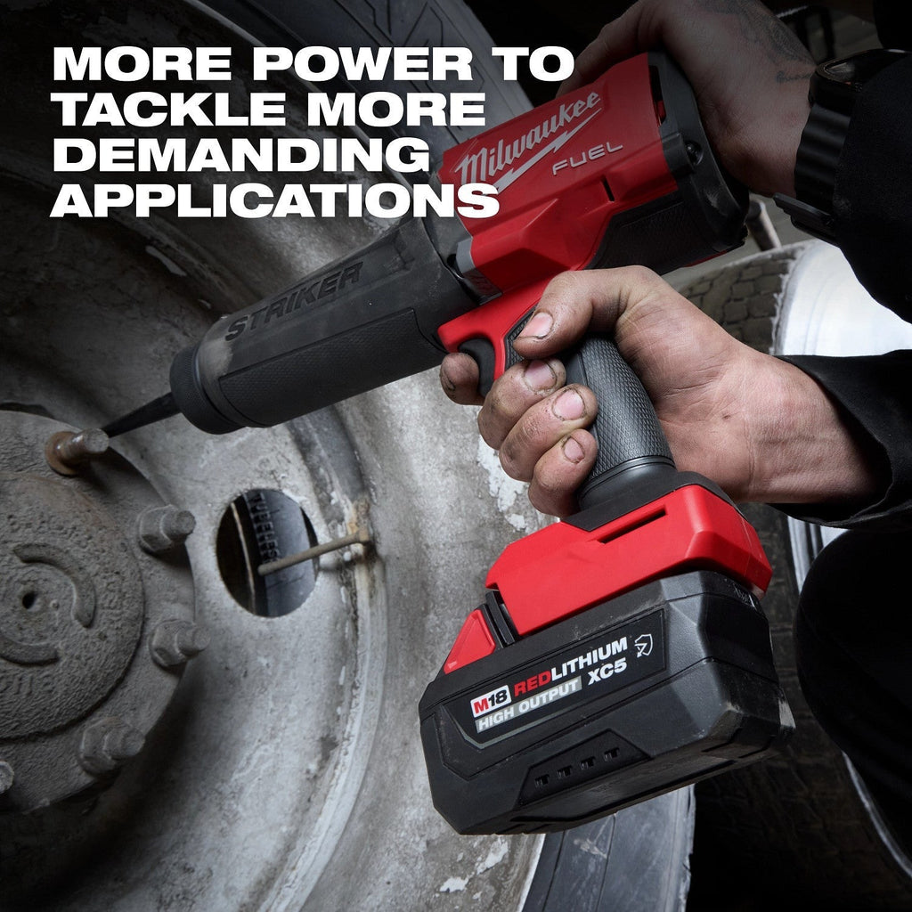 Milwaukee M18 REDLITHIUM HIGH OUTPUT XC5 5.0Ah Oil-Resistant Tabless Battery Pack (48-11-1855R)